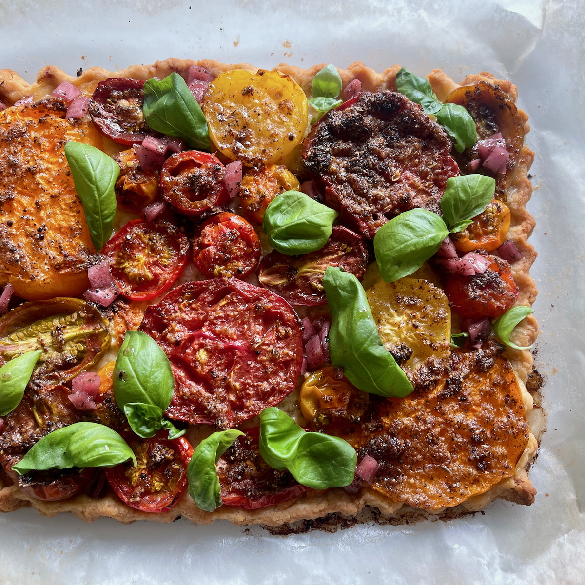 Heirloom Tomato Tart
